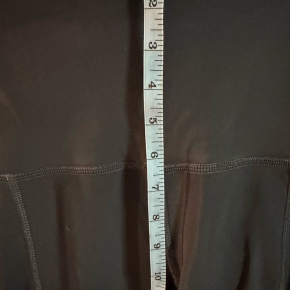 Silver Icing High-Waisted Grey Fleece Lined Leggings with Pockets - Picture 4 of 5